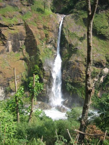 Les cascades &agrave; Jagat