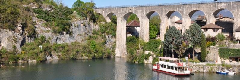 Retour à Saint-Nazaire-en-Royans (le pont-canal)