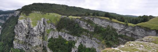 Descente sur Bouvante-le-Haut, le saut de la truite