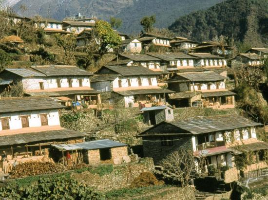 Le village gurung de Ghandruk