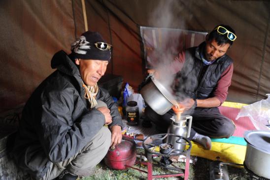 Ladakh2019 equipe cuisine