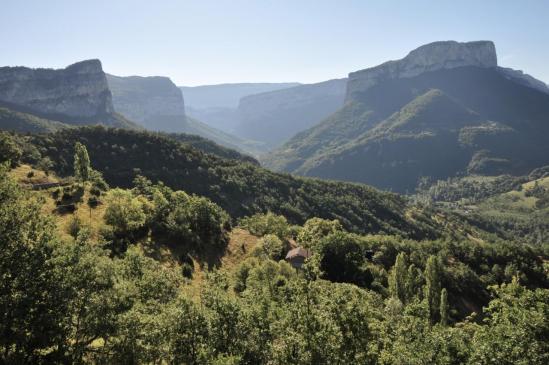 Vue depuis le col de Toutes Aures