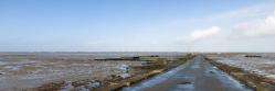 Le passage du Gois entre le continent et l'île de Noirmoutier