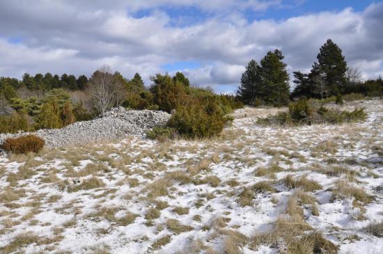 On prend pied surle plateau du Vellan