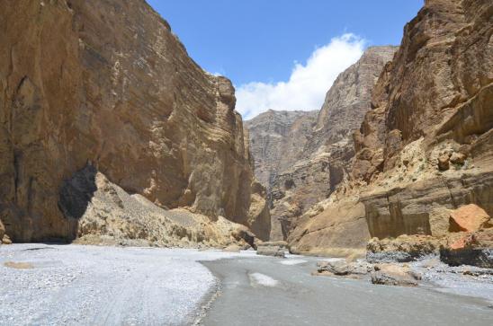 Au coeur des gorges de la Kali Gandaki