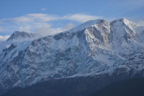 Le Lamjung himal (6993m)