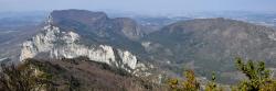 Roche Colombe depuis le Pas de Berlhe