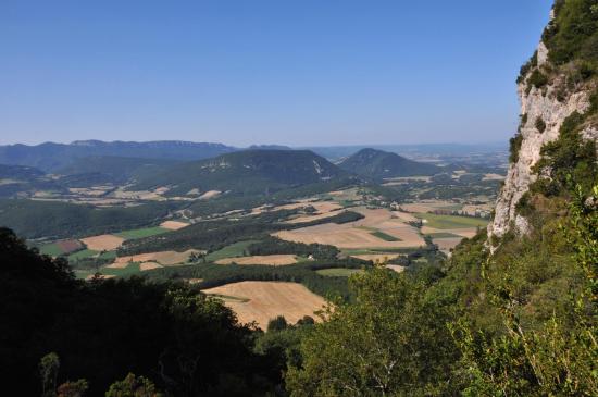 Dans la montée à Roche-Colombe