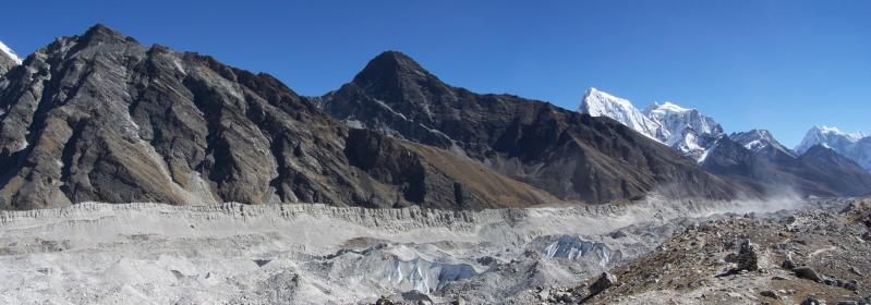 Le long du Ngozampa glacier