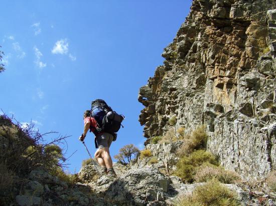 Montée vers la bergerie de Bradani