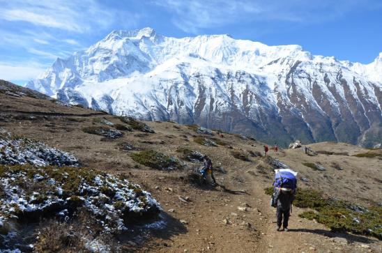 Montée à Kang La Phedi S