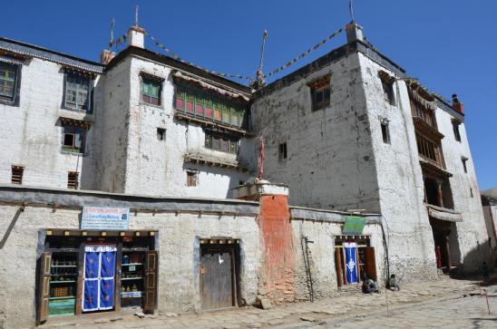 Le Royal Palace sur la place centrale de Lo Monthang