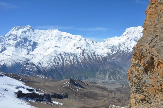 Dans les dernières pentes du Kang La