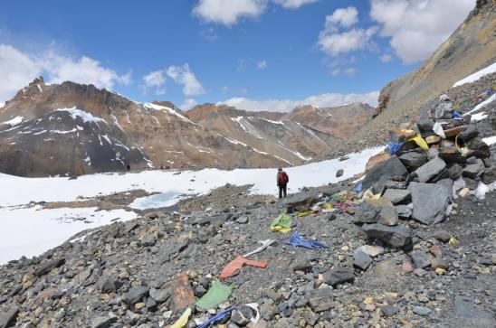 Le passage du Teri La (5593m)