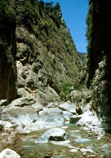 Les Portes de Fer (gorges de Samaria)