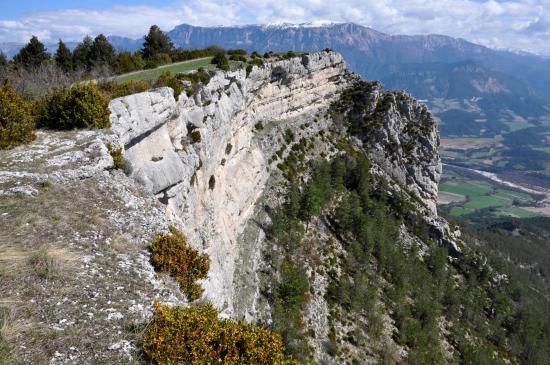 A l'approche du sommet de Serre Chauviere