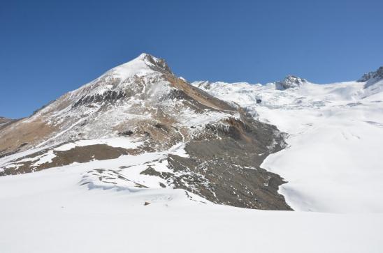 Les montagnes du Muktinath himal depuis l'Eastern Pass (5345m)