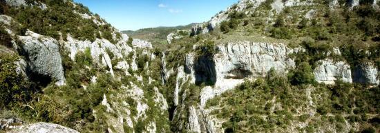 Les gorges d'Oppedette