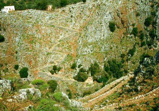 Entrée des gorges d’Aradena