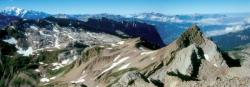 La pointe de Golette depuis le Pas du Curé