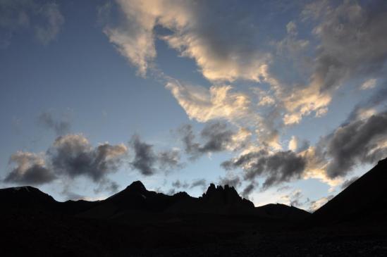 Féérie de nuages au-dessus du Sniugurtse La