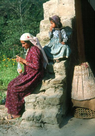 Scène familiale à Jiri