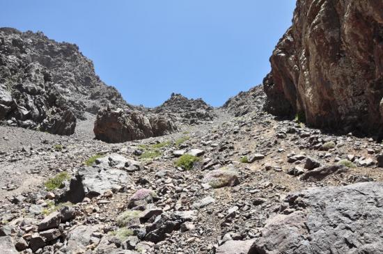 Ahnboub (couloir du tizi n’Tagharat)