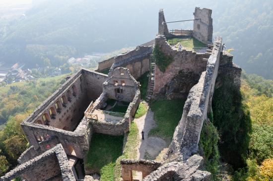 Les ruines du château de Saint-Ulrich