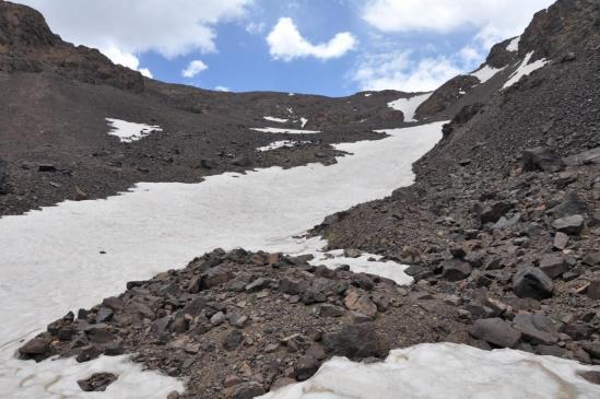 Itinéraire de descente du tizi Melloul