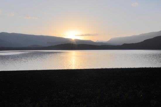 Lever de soleil sur le lac Isli