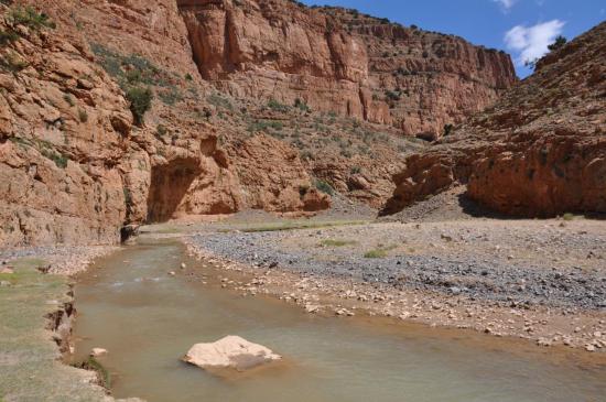 Les gorges de l'assif Melloul