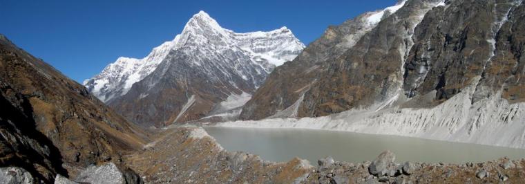 Le lac du Tsho Rolpa et le Kang Nachugo