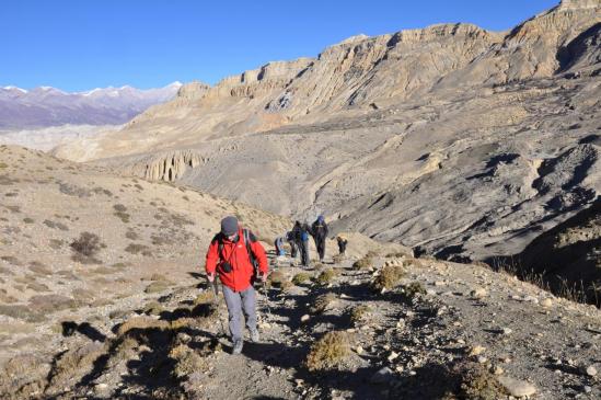 Entre Luri gonpa et Gyuma Thanti