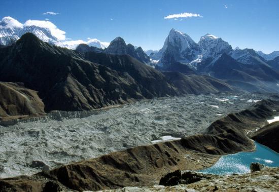 Depuis le sommet du Gokyo peak