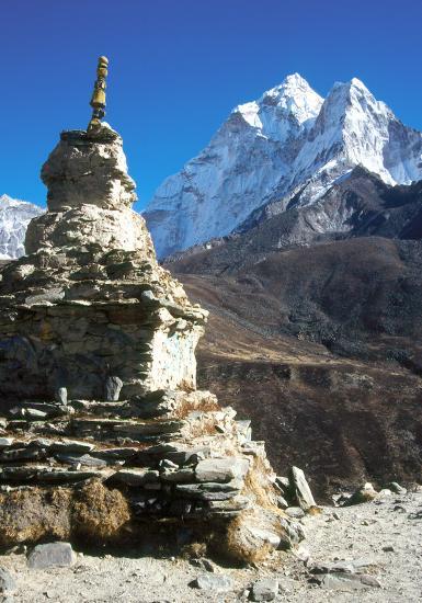 L'Ama Dablam vu de Dingboche