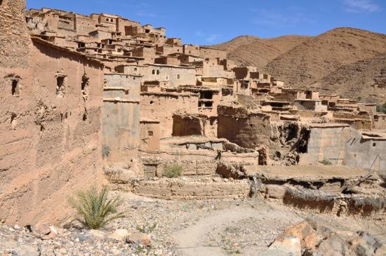 Le village d'Aguerd Imelaln (Gorges Ait Mansour)