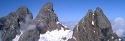 Aiguilles d'Arves depuis l'aiguille de l'Epaisseur