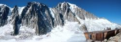 Sur le glacier d'Argentiere