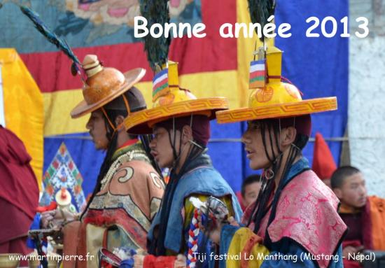 Bonne année 2013 (et surtout beaucoup de treks...!)