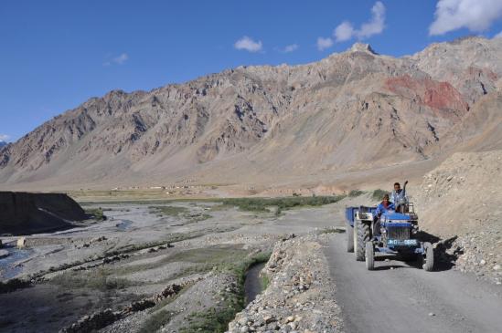 Le transport local à Zangla