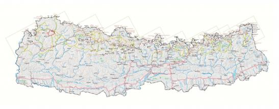 Carte Népal Saipal BC est