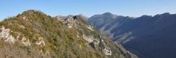 Les Trois-Becs vus de la plateforme de la chapelle Saint-Médard