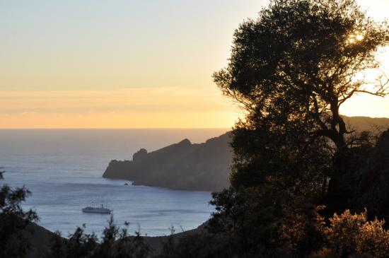 Coucher de soleil sur Girolata