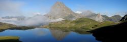 Coucher de soleil sur le Pic du Midi d'Ossau