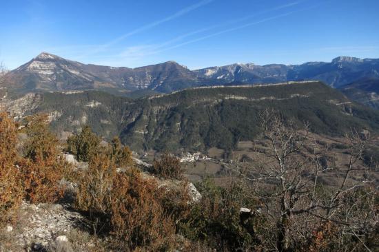 Buts de St-Genix et des Aiglettes vus depuis le belvédère