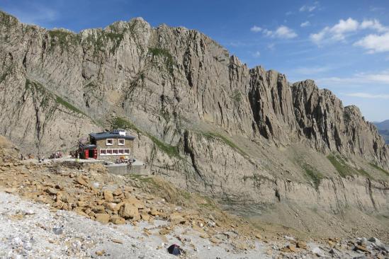 Le refuge de la Brèche de Roland