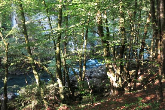 En plein dans la Vallée de la Mort après l'usine du Refrain