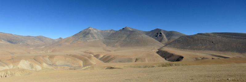 Traversée des plateaux au-dessus de la Dhechyang khola