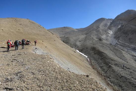 A l'approche du double thalweg