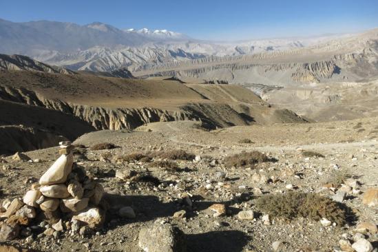 Le haut Mustang se découvre au fur et à mesure que l'on monte...